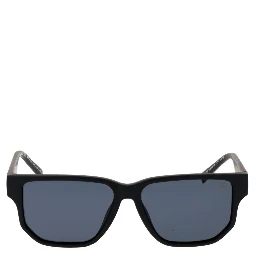 Black Stainless Steel Sunglasses