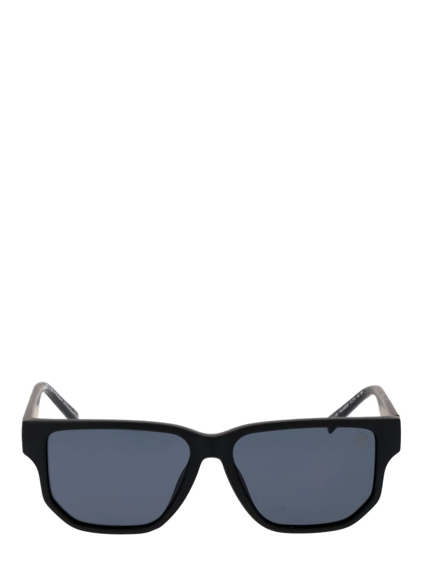 Black Stainless Steel Sunglasses