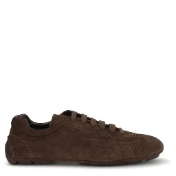 Brown Calf Leather Bos Taurus Sneakers