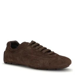 Brown Calf Leather Bos Taurus Sneakers