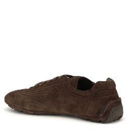 Brown Calf Leather Bos Taurus Sneakers