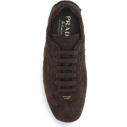 Brown Calf Leather Bos Taurus Sneakers