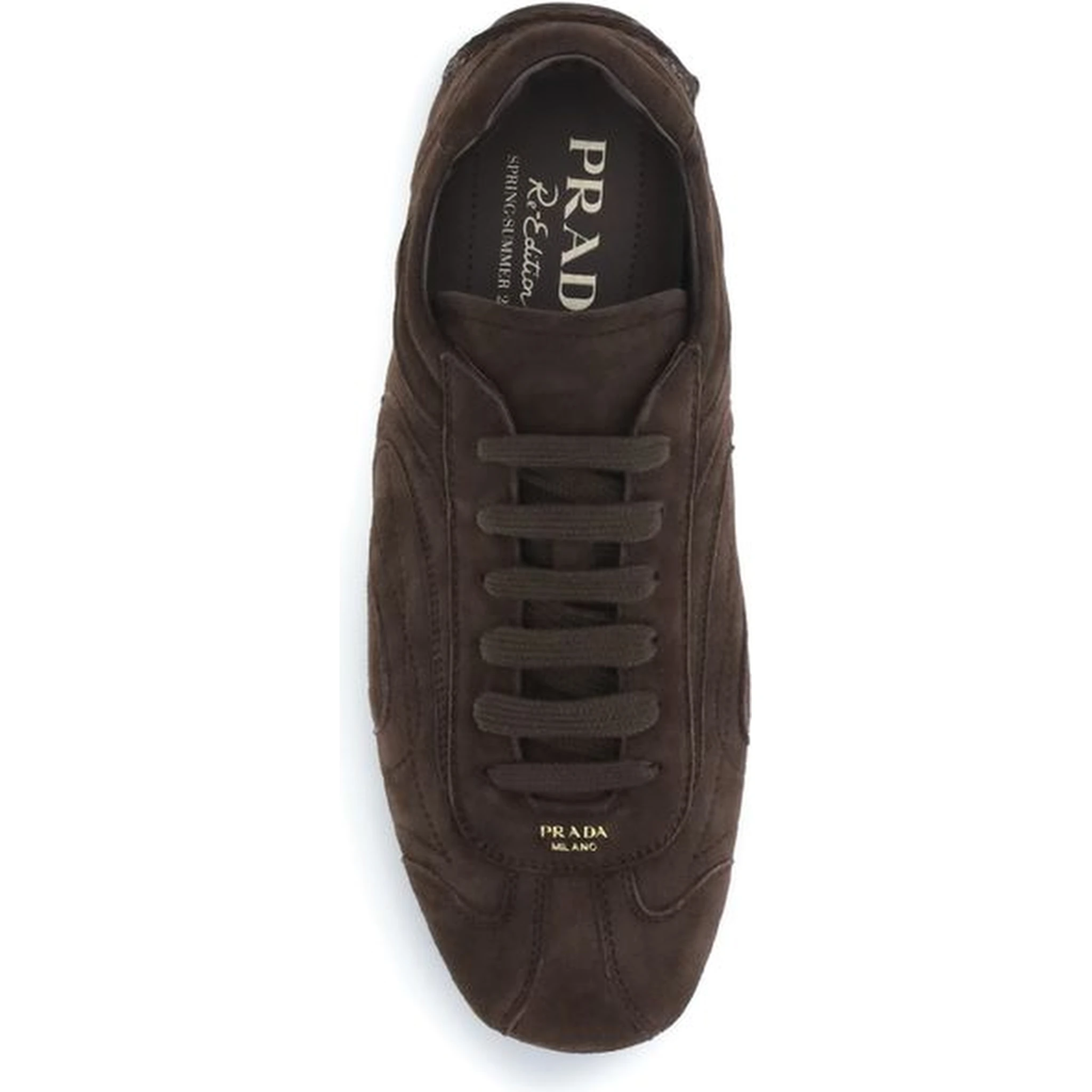 Brown Calf Leather Bos Taurus Sneakers