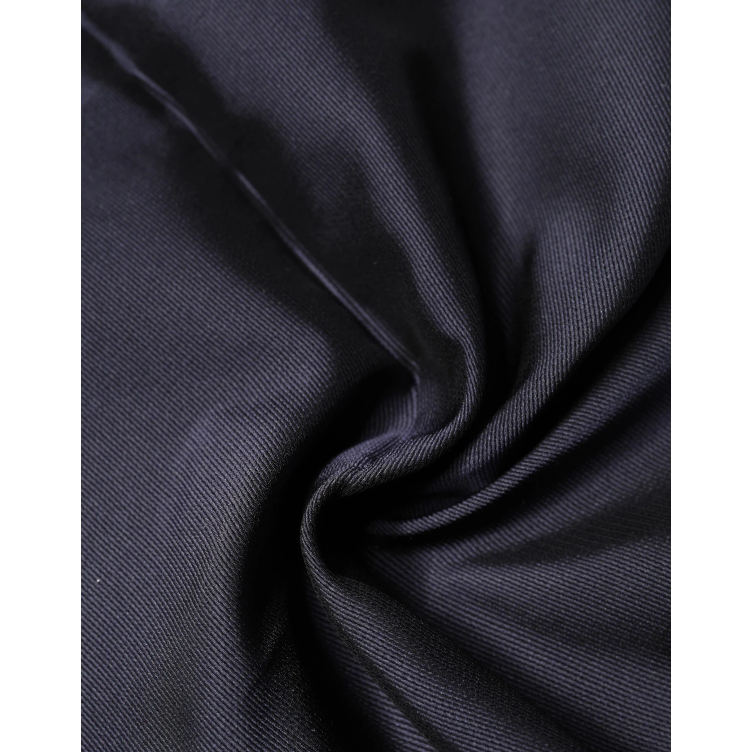 Blue Logo Silk Men Square Handkerchief Scarf