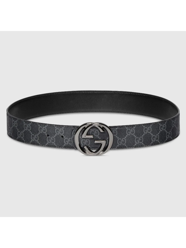 "Interlocking G" reversible belt