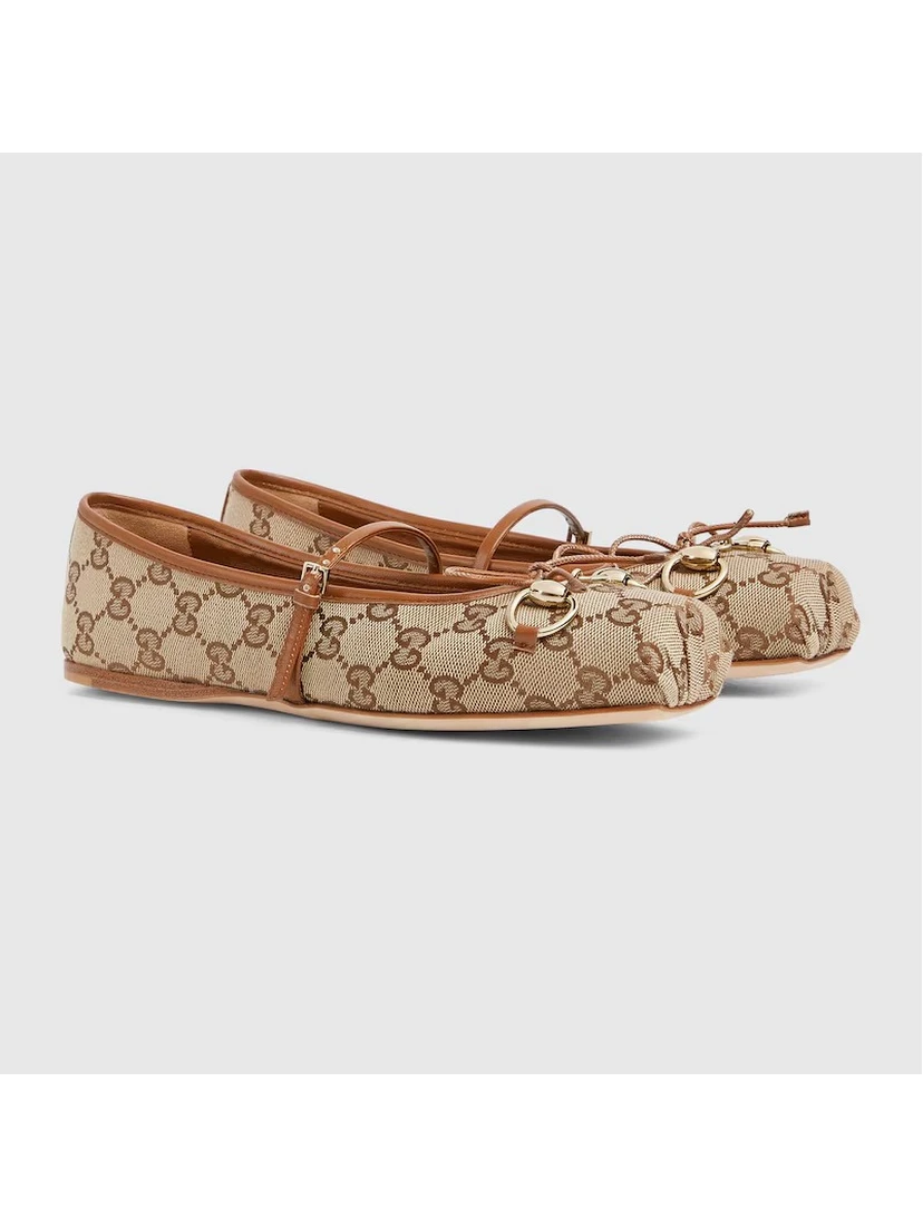 Horsebit ballets flat