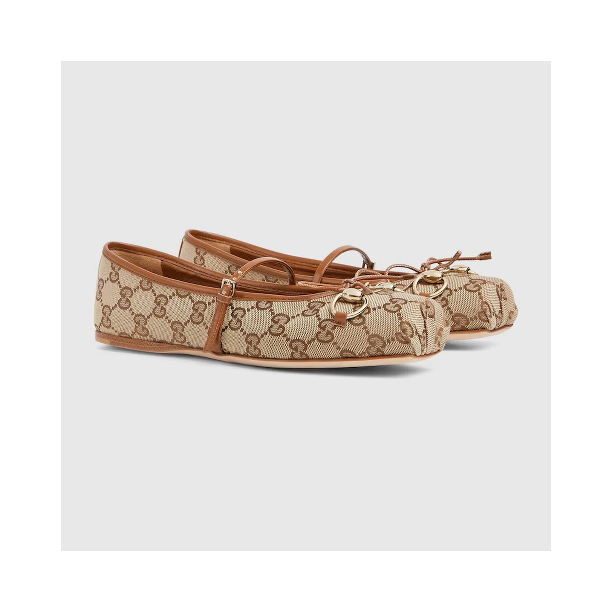 Horsebit ballets flat