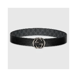 "Interlocking G" reversible belt