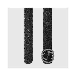 "Interlocking G" reversible belt