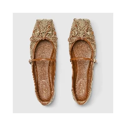 Horsebit ballets flat