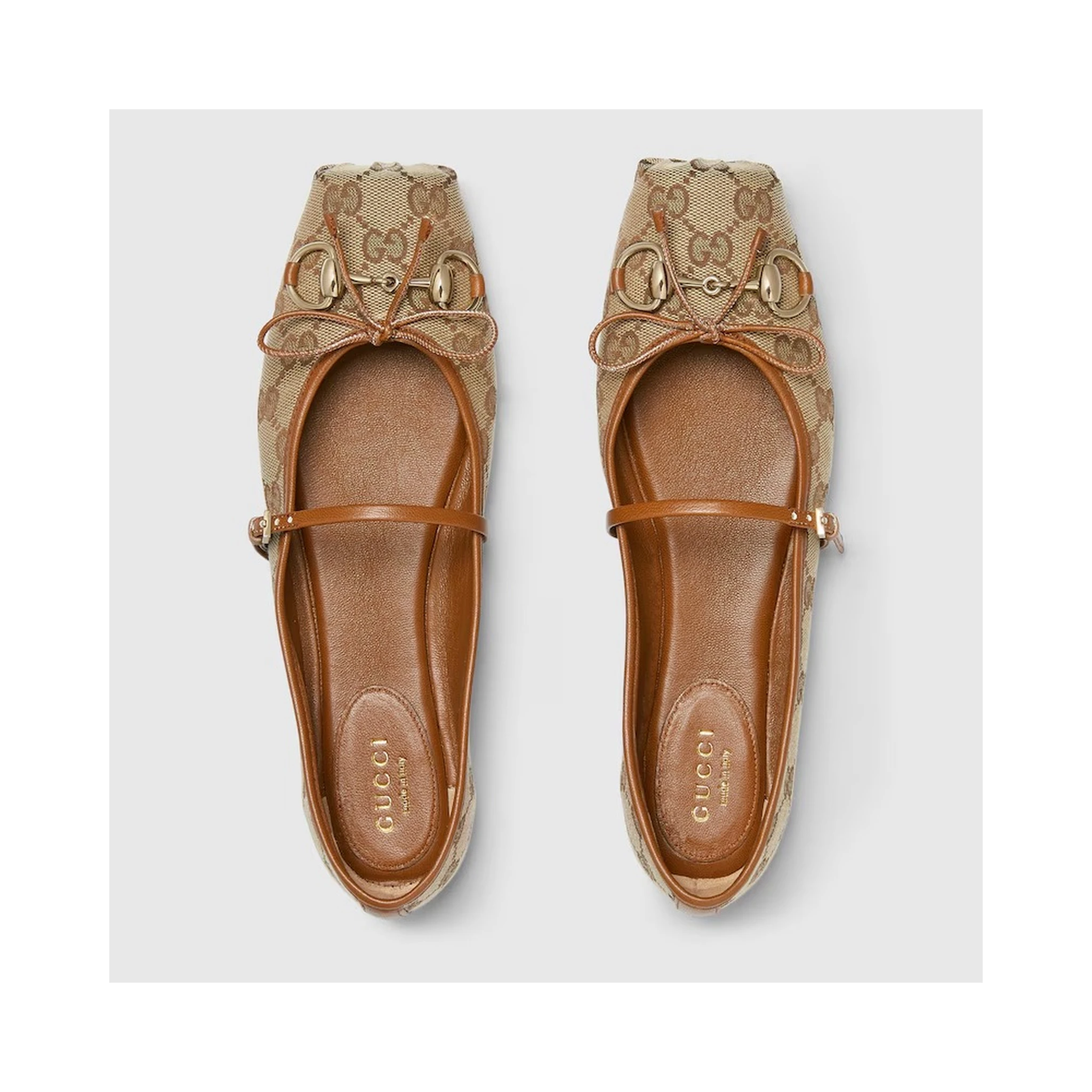 Horsebit ballets flat