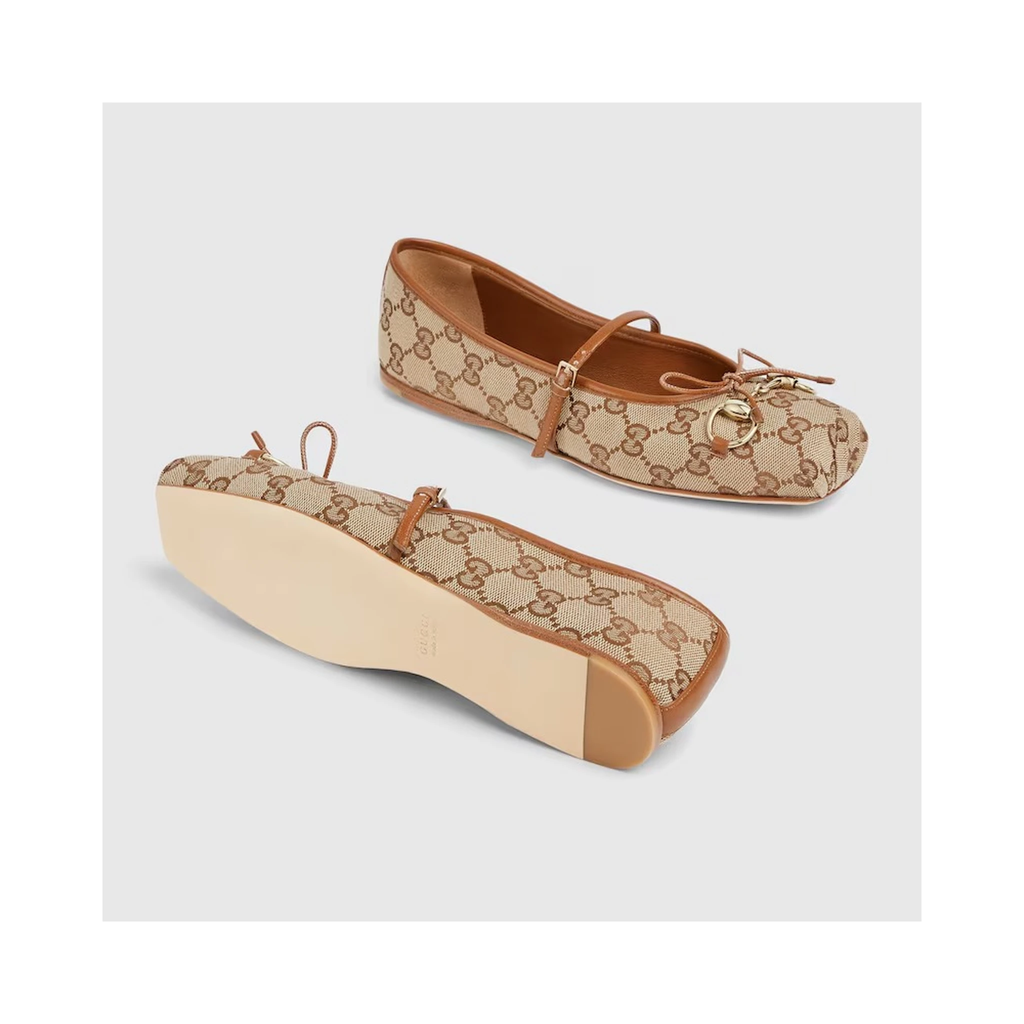 Horsebit ballets flat