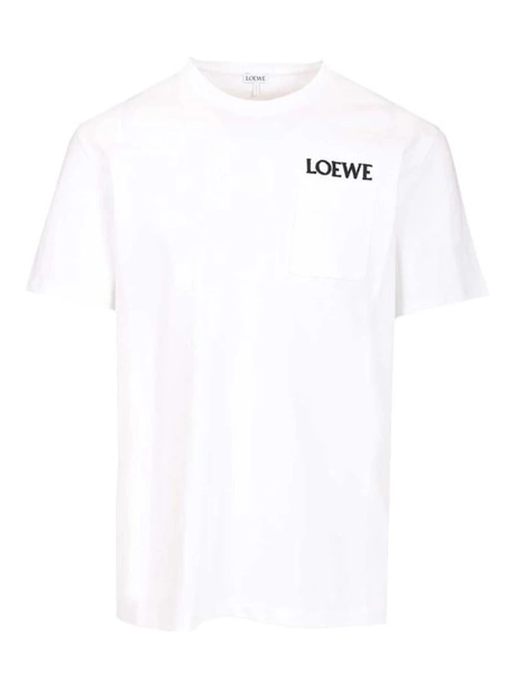 T-shirt with logo and pocket