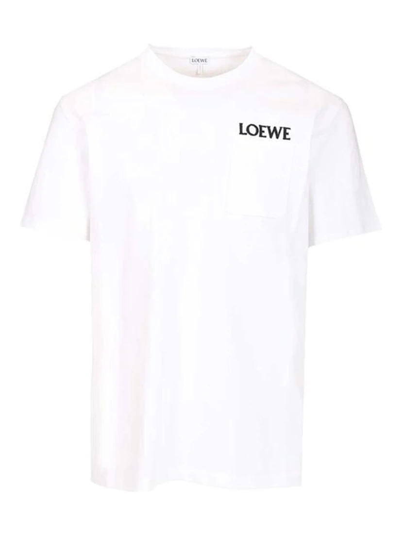 T-shirt with logo and pocket