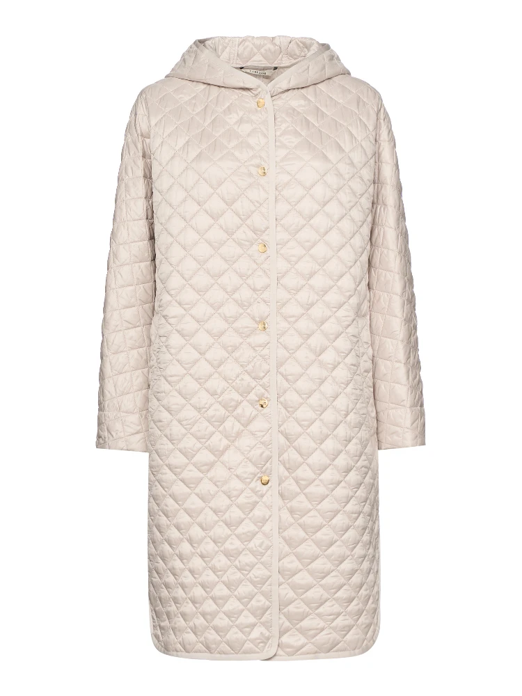 جاكيت طويل مبطن بالريش