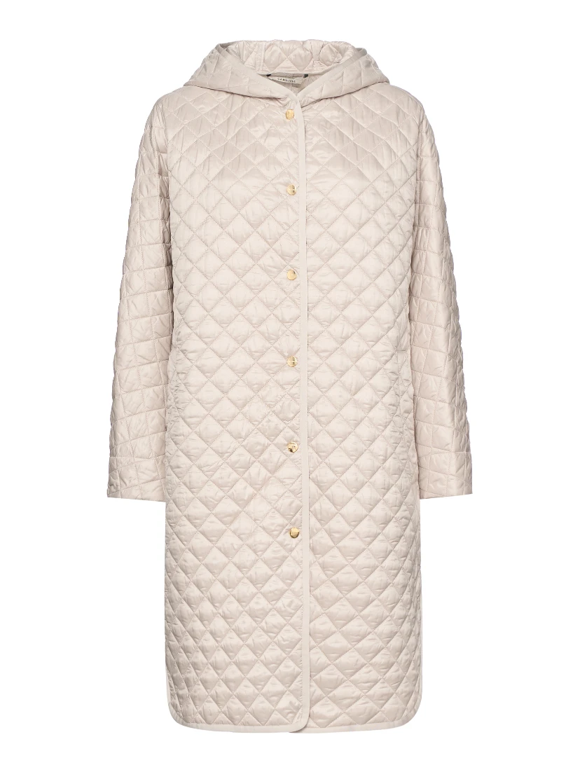 جاكيت طويل مبطن بالريش