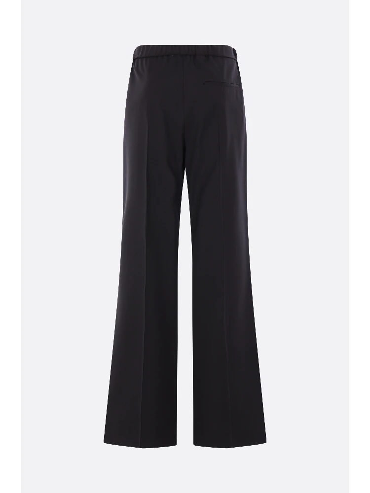 Wool pants with logo alternative