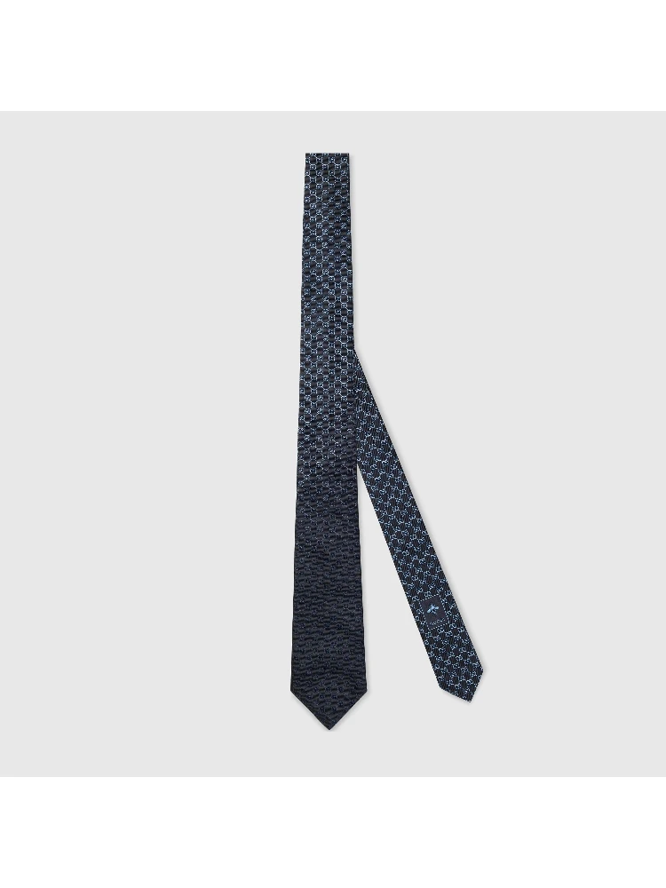 GG silk tie