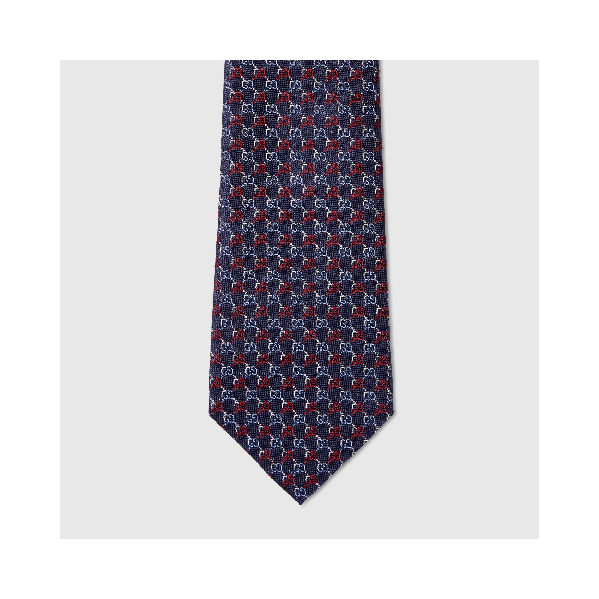 GG silk tie