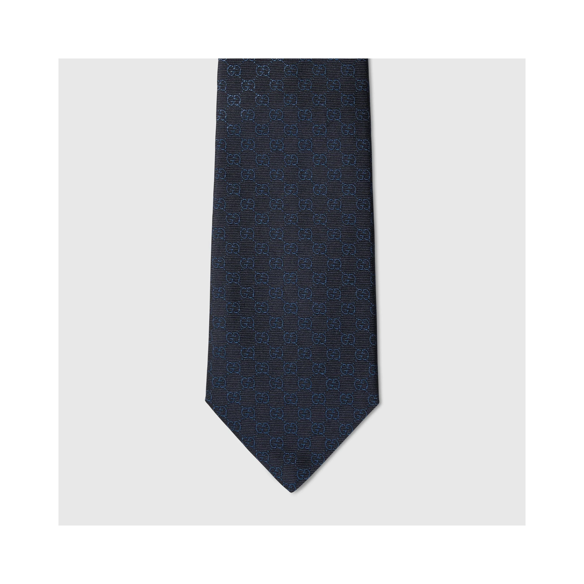 GG silk tie