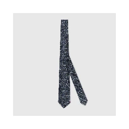 GG silk tie