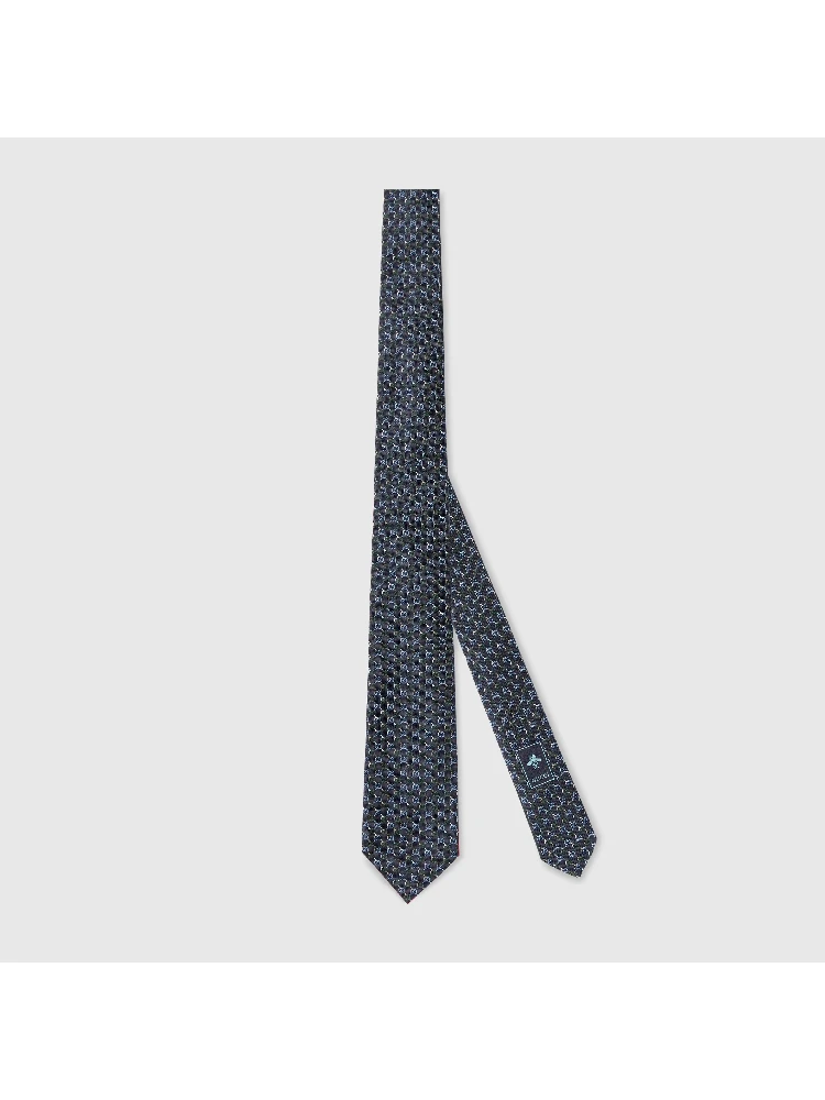 GG silk tie