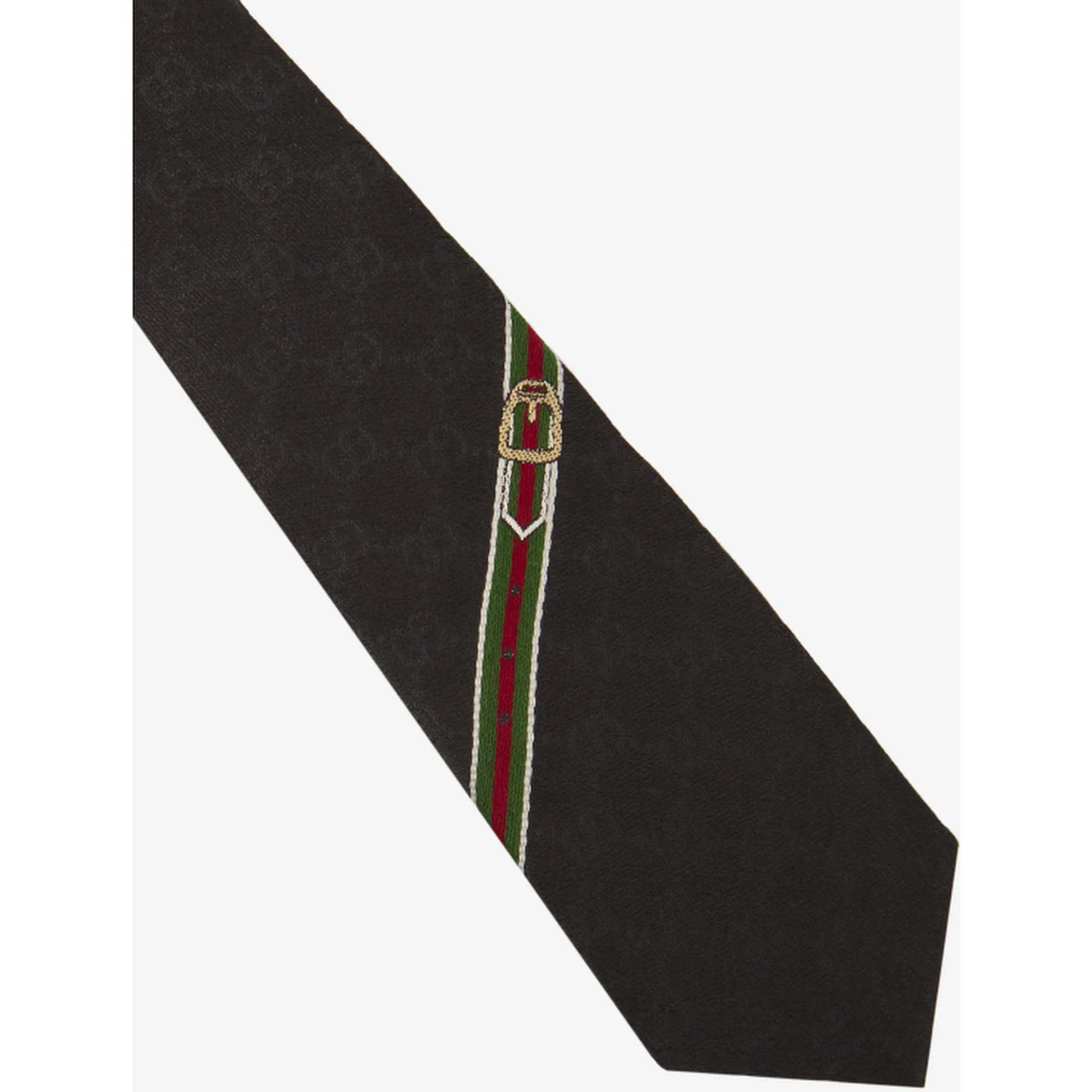 Silk tie GG