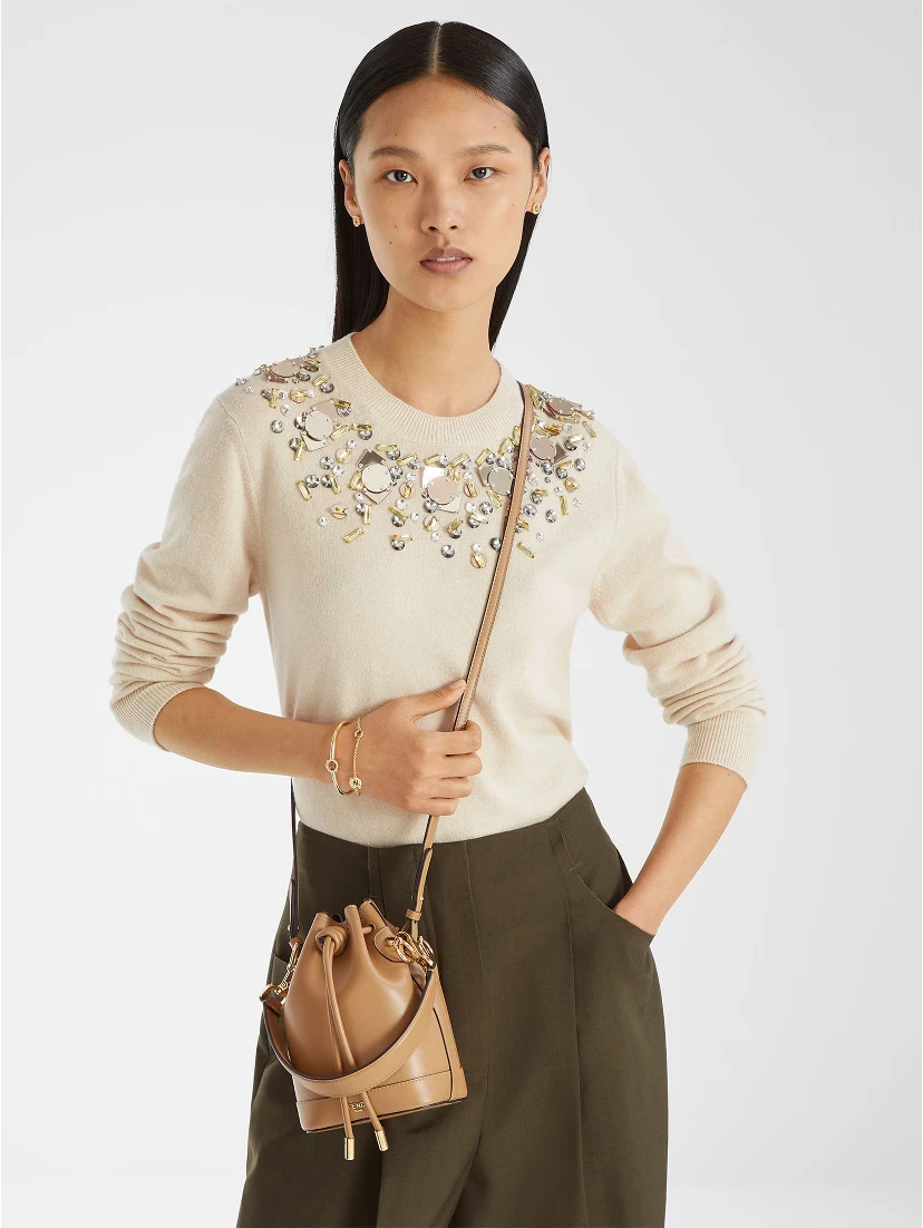 Mon Tresor mini bucket bag