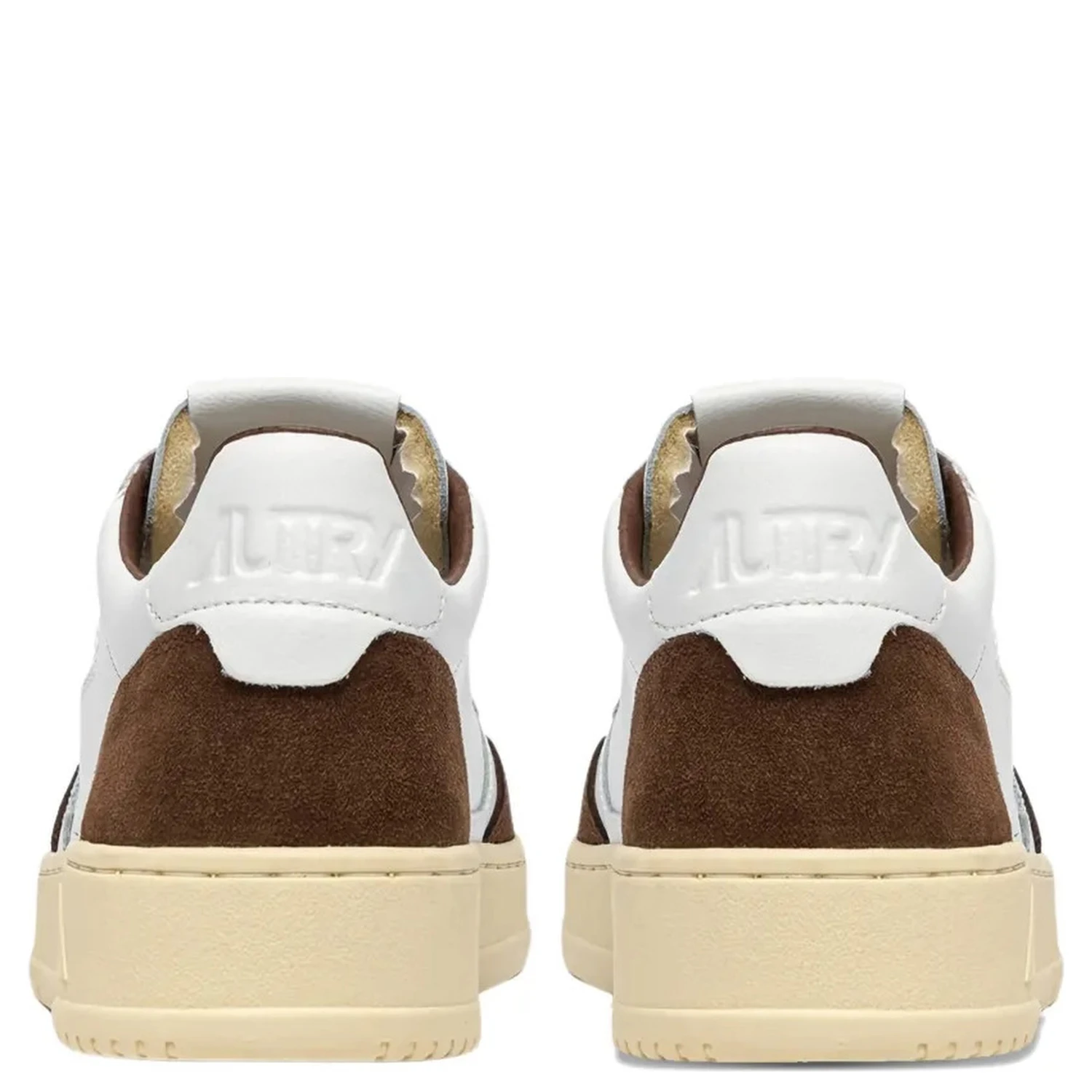 logo-patch leather sneakers