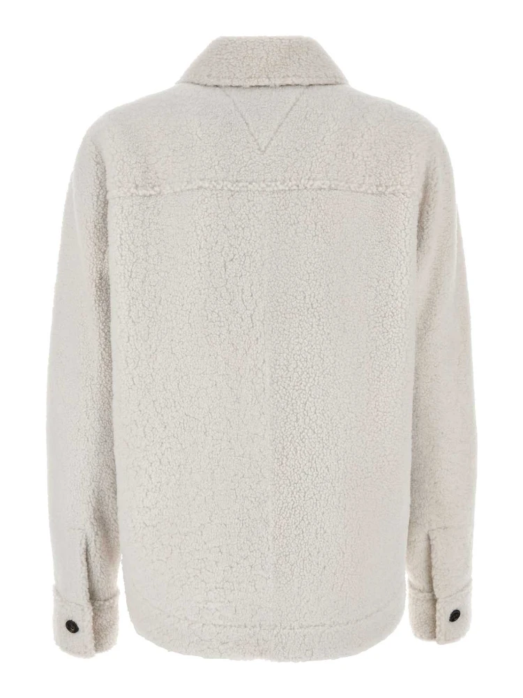 OVER SHIRT SHEARLING BIANCO alternative