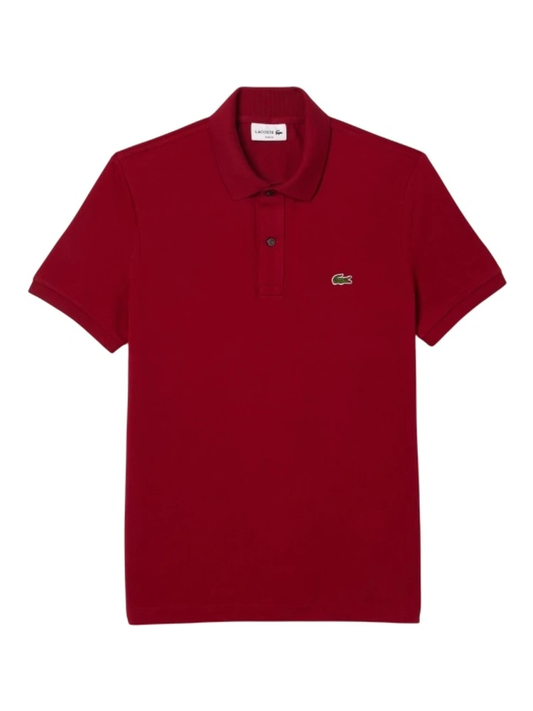Lacoste T-shirts and Polos Bordeaux