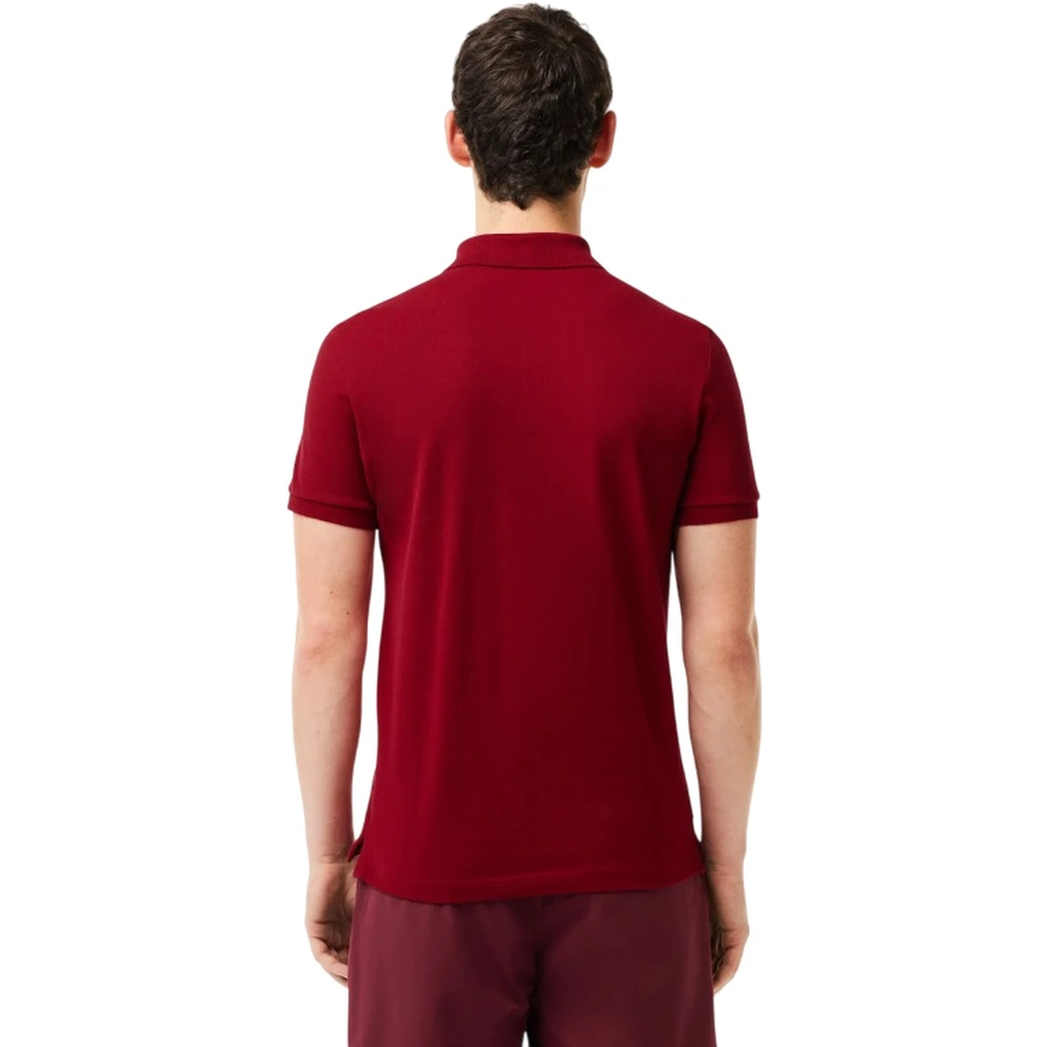 Lacoste T-shirts and Polos Bordeaux