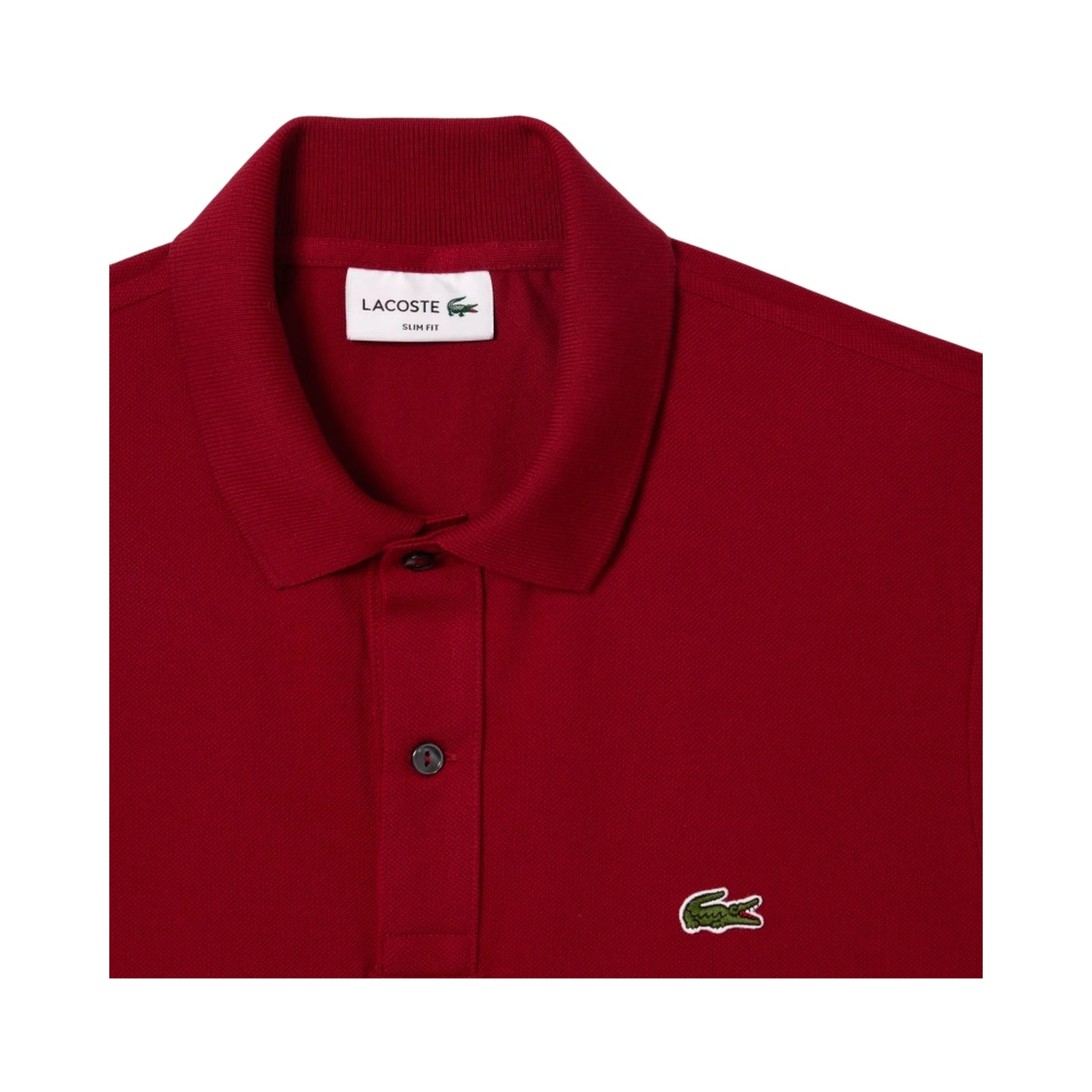 Lacoste T-shirts and Polos Bordeaux