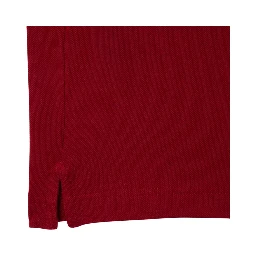 Lacoste T-shirts and Polos Bordeaux