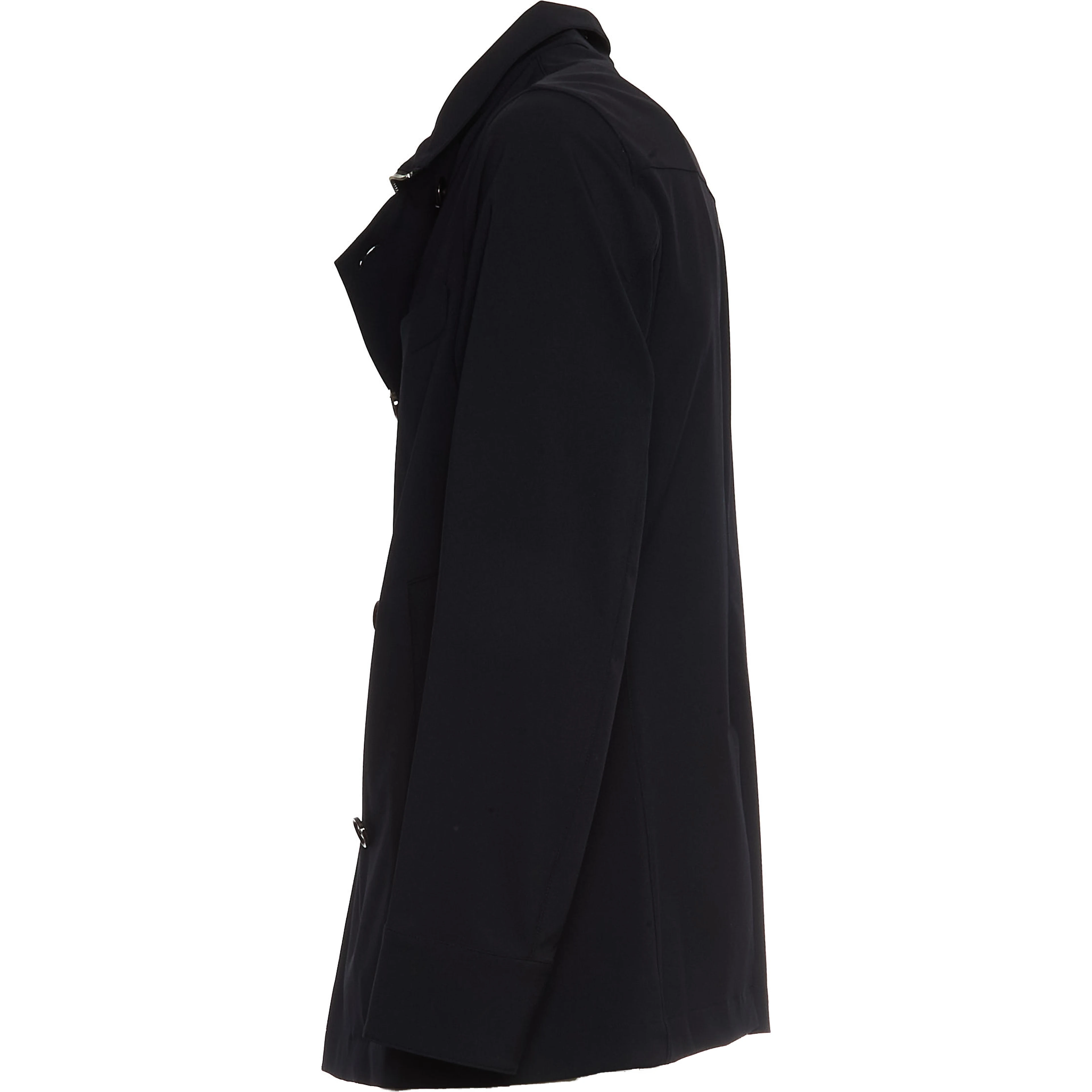 Giubbotto Doppiopetto In Tessuto Stretch