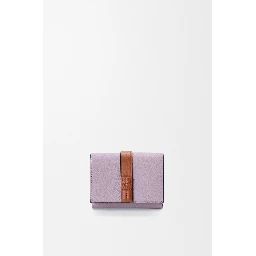 Trifold leather wallet