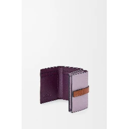Trifold leather wallet