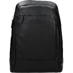 Black Leather Backpack