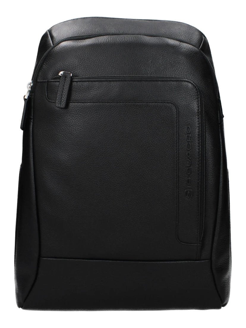 Black Leather Backpack