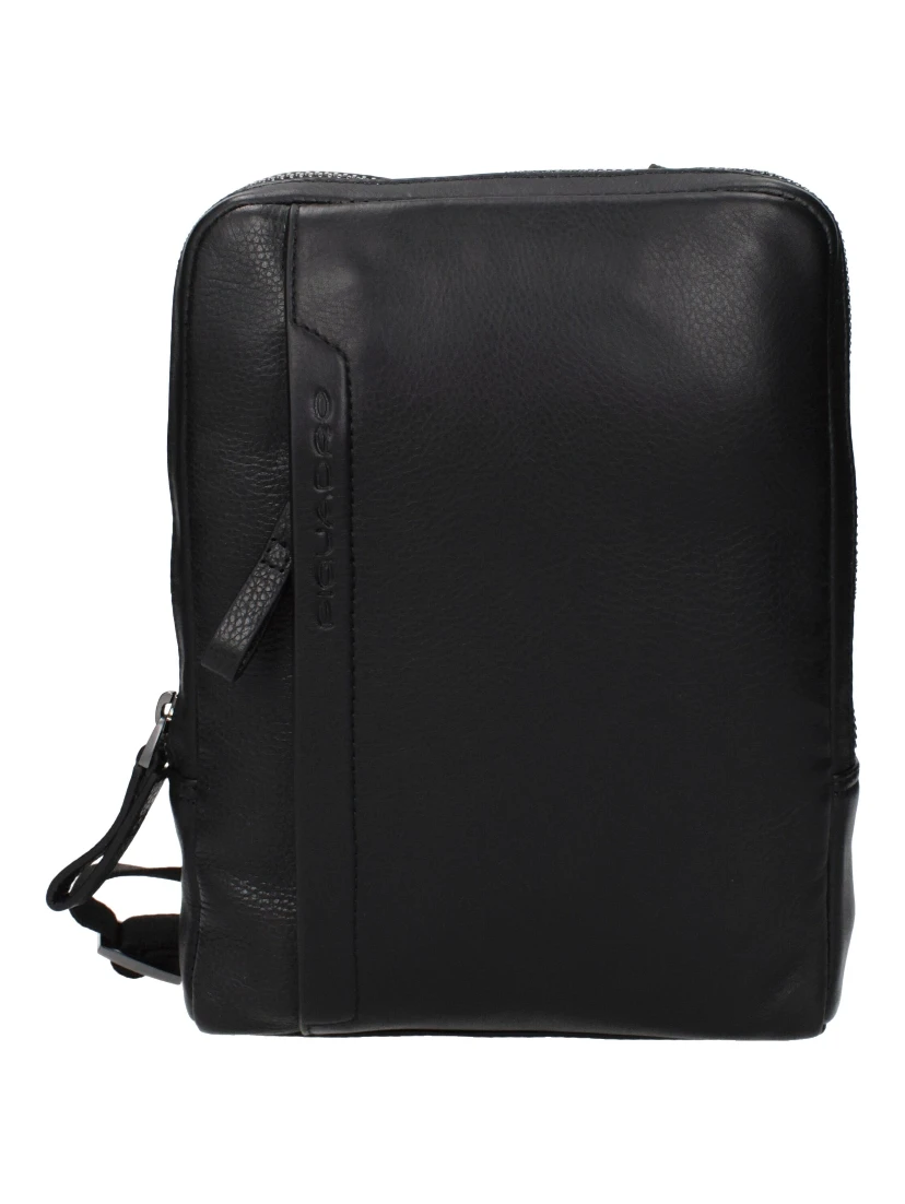 Black Leather Crossbody Bag