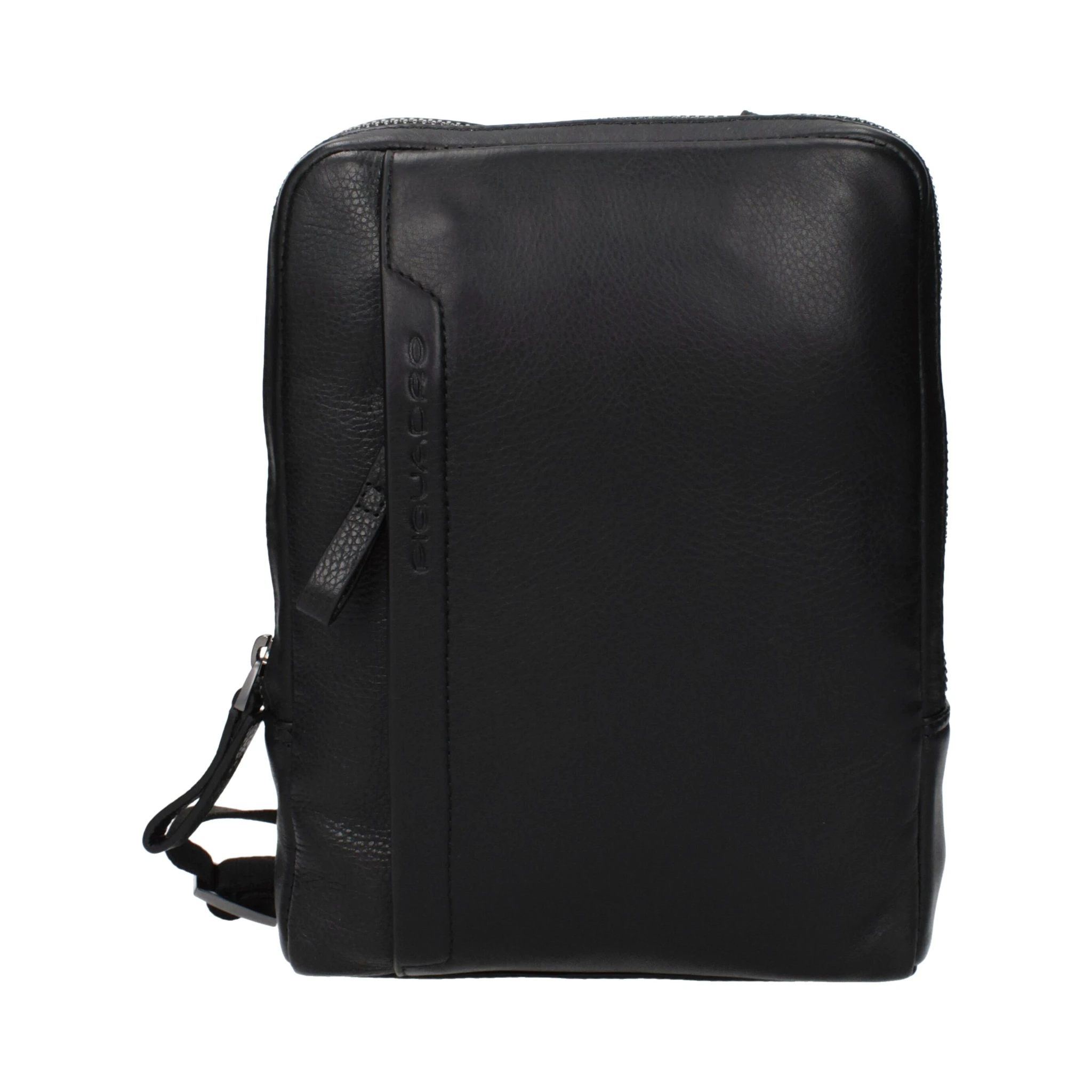 Black Leather Crossbody Bag