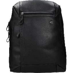 Black Leather Backpack
