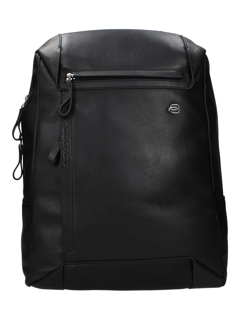 Black Leather Backpack