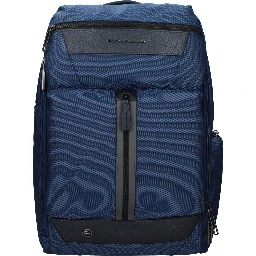 Blue Fabric Backpack