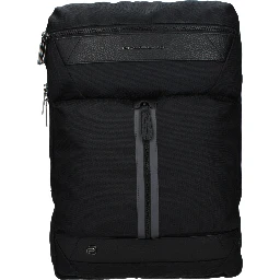 Black Fabric Backpack