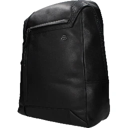 Black Leather Backpack