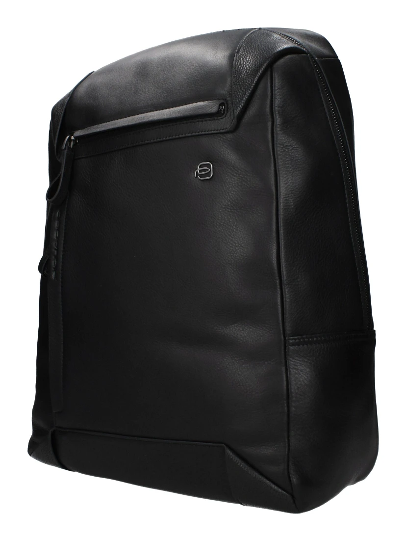 Black Leather Backpack