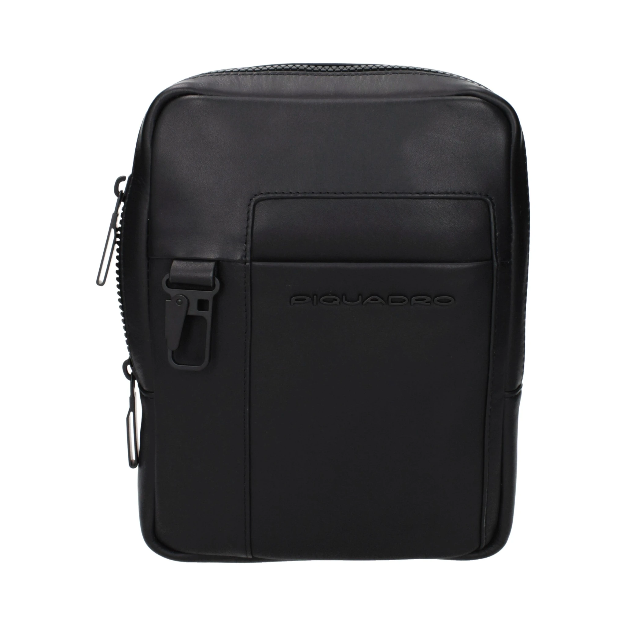 Black Leather Crossbody Bag