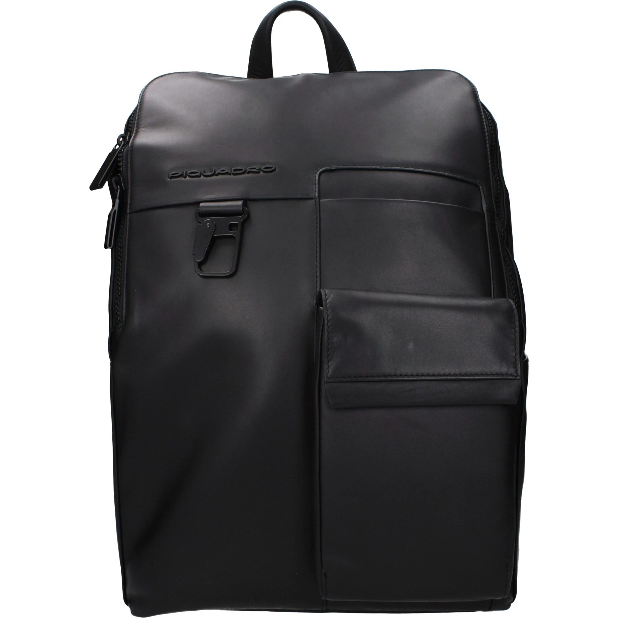 Black Leather Backpack