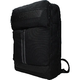 Black Fabric Backpack